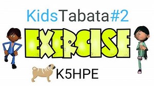 Kids Tabata #2 (Jumping Jacks), Exercise, HIIT, High Intensity Interval Training