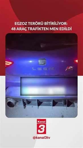 48 vehicles were impounded! | Fines totaling 558,000 TL were issued!