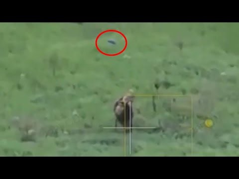Airbursting Drone Explode Over Soldier