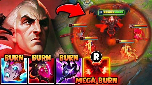 TC Zwag - 乌鸦中单出了全部燃烧装备 最烧的还是大招啦