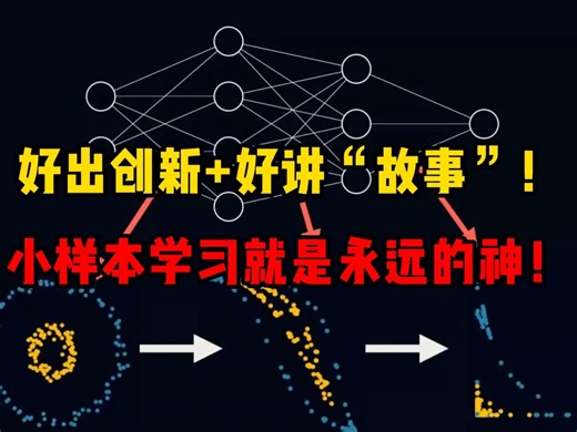 好出创新+好讲“故事”小样本学习就是yyds