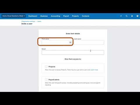 How to invite your accountant:bookkeeper to Xero File?