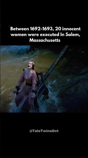 The Salem Witch Trials #history #truestory #salem #witch #trial #shorts #halloween