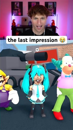 BAD IMPRESSION = DIE 😈😂 #roblox #cartoon #funny #memes #mm2 #challenge #comedy