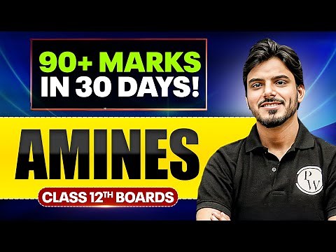 Amines - Important PYQs | Chemistry | Class 12th Boards 🔥