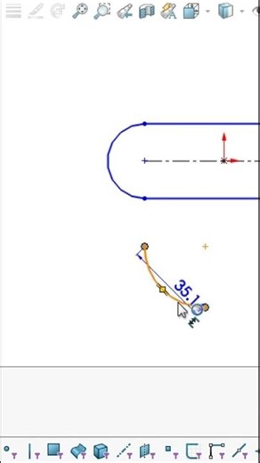 Solidworks Trick #21: Arc Length Dimension #3dmodeling