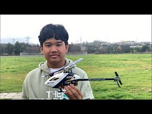 OMP M2 EVO WHITE HELICOPTER - MAIDEN FLIGHT!