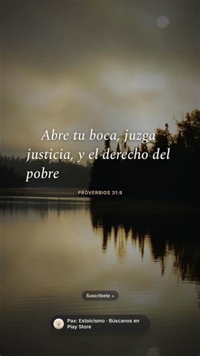Tu voz no es solo tuya — Proverbios 31:9 | Pax