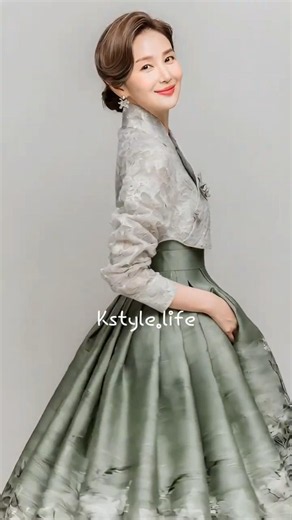 ​✨ 우아함의 정석: 중년의 품격을 담은 모던 한복 룩북 #hanbok