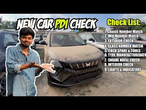 New Car PDI Check | 😱New Mahindra 3XO |PDI Checklist | #mahindra3xo #automobile