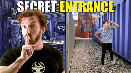 Secret Doors, Hidden Lair: The Real-Life Batcave Build