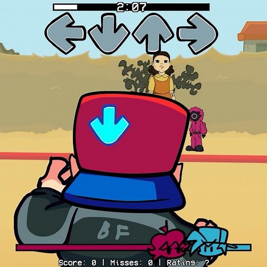 Friday Night Funkin' VS Squid Game (FNF Mod) (First Game) #Squidgame#fnfmods