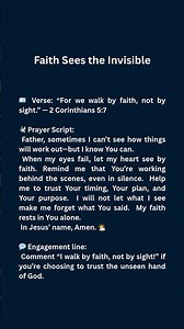 Trusting God even when you can’t see the way | Bibleverse_Connect