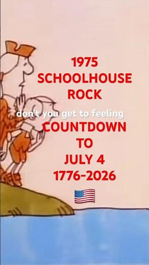 🇺🇸 1776-2026 🇺🇸 schoolhouse rock (1975) NO MORE KINGS | #genx #saturdaymorningcartoons