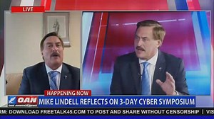 On OAN, Mike Lindell promised a second “cyber symposium” spreading his election lies