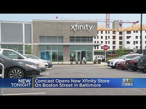 Comcast Opens New Xfinity Store In Baltimore