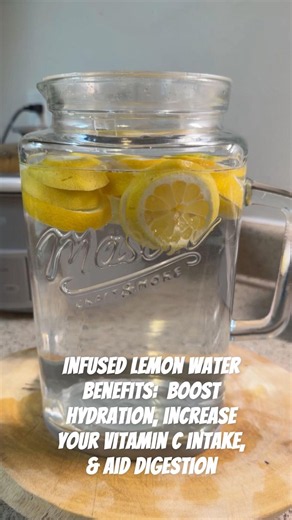 INFUSED LEMON WATER BENEFITS #mexico #cooking #youtubeshorts
