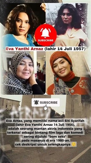 Kisah kehidupan Eva Arnaz dari seorang aktris panas hingga sekarang berhijab #shorts #80an #lawas
