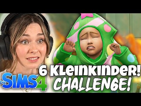 DAS passiert, wenn man 6 KLEINKINDER gleichzeitig hat 🔥- Die Sims 4 Kleinkinder Challenge