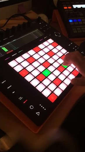 Ableton PUSH Pentatonic Scale Exercise - Instagram Post / #ableton #abletonpush #abletonpush2
