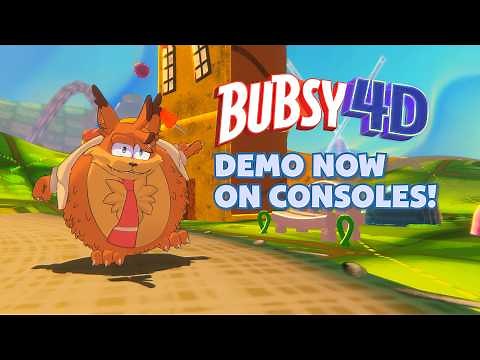 Bubsy 4D - Console Demo Available Now!