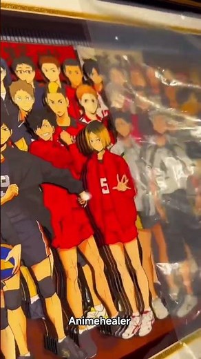 🏐 This Haikyuu All Characters Wall Frame is STUNNING 😍🔥 #Shorts #haikyuu