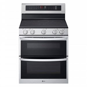 Reviews for LG 30 in. 7.3 cu. ft. 5 Element Smart Electric Double Oven Freestanding Range in Stainless Steel with ProBake Convection | Pg 1 - The Home Depot
