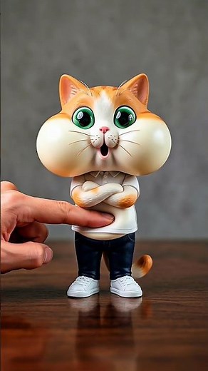 🐱😾 This tiny grumpy cat thought it was in charge... until one tiny prank changed everything! 😂