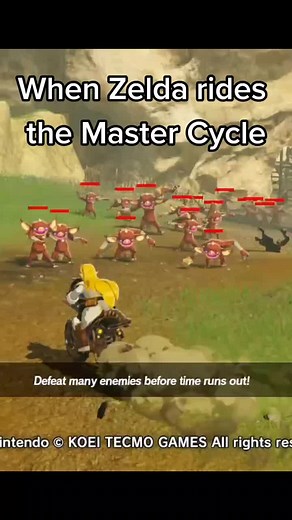Zelda and Link Master Cycle Adventures in Hyrule