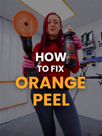 How to Fix Orange Peel in Clearcoat Paint