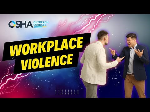 Workplace Violence Prevention Awareness | OSHA Harassment Training