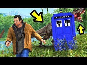 Playing GTA 5 as a TIME TRAVELLER!!