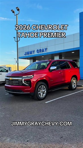 2026 Chevrolet Tahoe Premier: Luxury & Power Combined