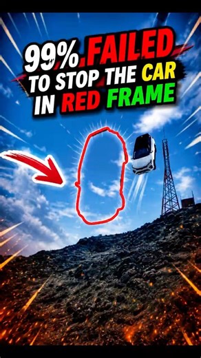 � FAİLED TO STOP THE CAR İN RED FRAME