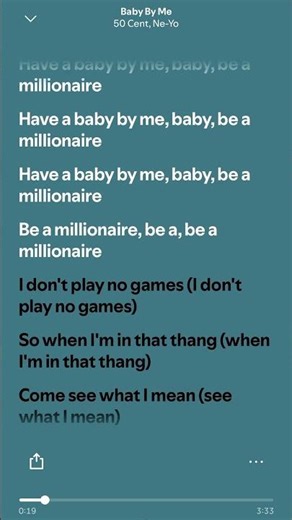 50 Cent, Ne-Yo - Baby By Me (Lyrics) #lyrics #50cent #ne-yo #babybyme