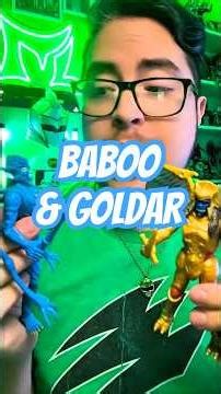 LETS OPEN the Brand New GOLDAR & BABOO from Playmates! ⚡️ #powerrangers #mightymorphinreignition
