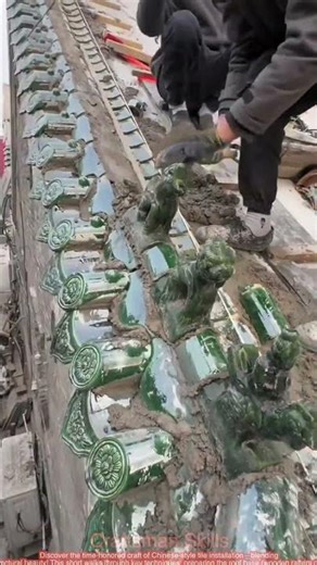 Chinese-Style Tile Installation: Traditional Roof Craft Techniques