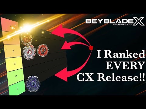 I Ranked EVERY CX Bey In Beyblade X In 2025!