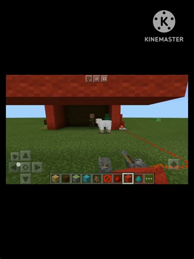 Sinking town but on Minecraft