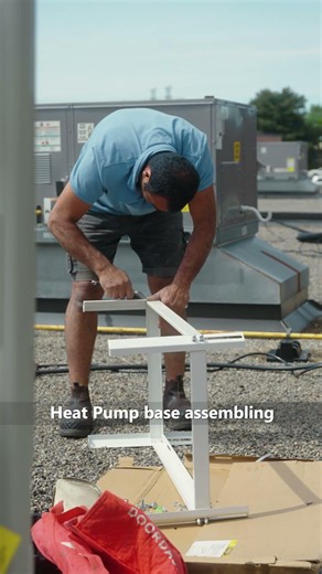 Installing a Ductless Heat Pump for an Office