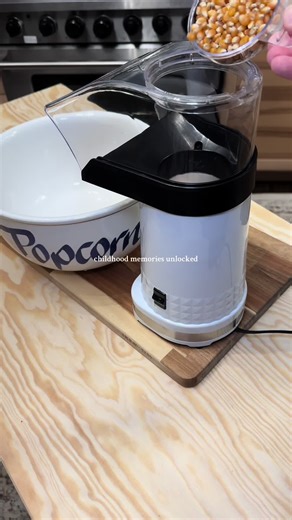 Part 1 | popcorn popper • (Quick & Easy) Simply measure and add your popcorn kernels to the heating chamber, then press the one-touch start button to get fresh popcorn in 3 minutes. • [Fresh & Healthy] Pops regular or gourmet popping corn with hot air, not oil, for a healthy, low calorie treat ! Perfect for parties, movie night, or a quiet date night in. [High Efficiency) Popcorn machine using hot air technology, high temperature rotation evenly heated each corn kernel, popcorn popping rate of u