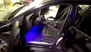 Video of the GTI RGb floors front and rear #automotivecustomlighting | Automotive Custom Lighting LLC