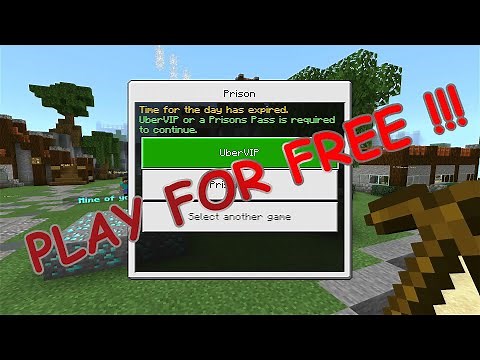 Play Minecraft Lifeboat Prison for FREE - No need for a VIP Pass or Prison Pass.