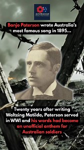 The man who wrote Australia's most famous song enlisted to serve his country in WWI, driving ambulances through the chaos of war. Banjo Paterson gripped the wheel as Anzacs sang his words on the battlefield. #BanjoPaterson #AustralianHistory #WWI #Anzac | Australian World War Stories