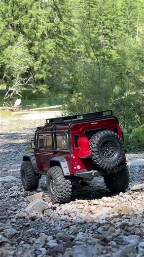 hidden lake in the forest04 - Traxxas TRX 4 Defender #traxxas #trx4defender #trx4