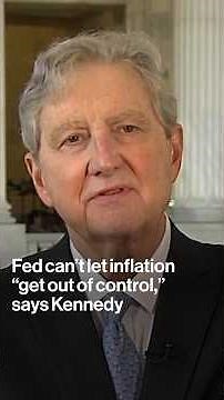 Fed can't let inflation "get out of control," says Kennedy #shorts #fed #inflation #federalreserve
