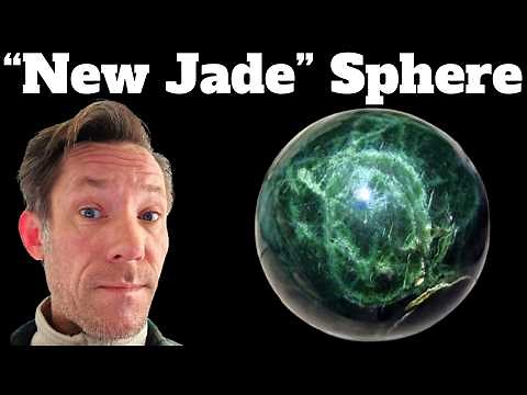 Making a “New Jade” Sphere | From Rock to Perfect Stone Sphere