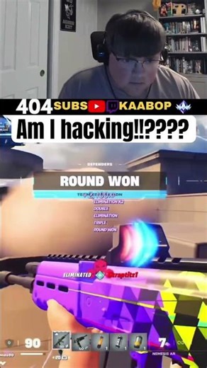 Fortnite but something's wrong with my aim #fortnite #fortniteshorts #crazy