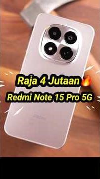 Xiaomi Redmi Note 15 Pro 5G Specifications and Price in Indonesia 🔥 #xiaomiredminote15pro5g #fyp ...