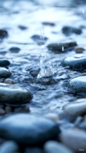 💧 Rain on River Stones | Cinematic Macro Nature Ambience